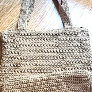 New - the Sak beige purse bag